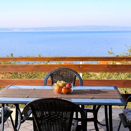Apartment Vincent With Beautiful Sea View Terrace Klenovica Exterior foto