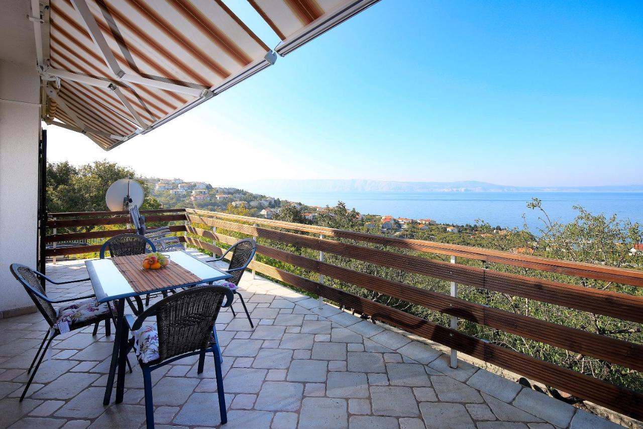Apartment Vincent With Beautiful Sea View Terrace Klenovica Exterior foto