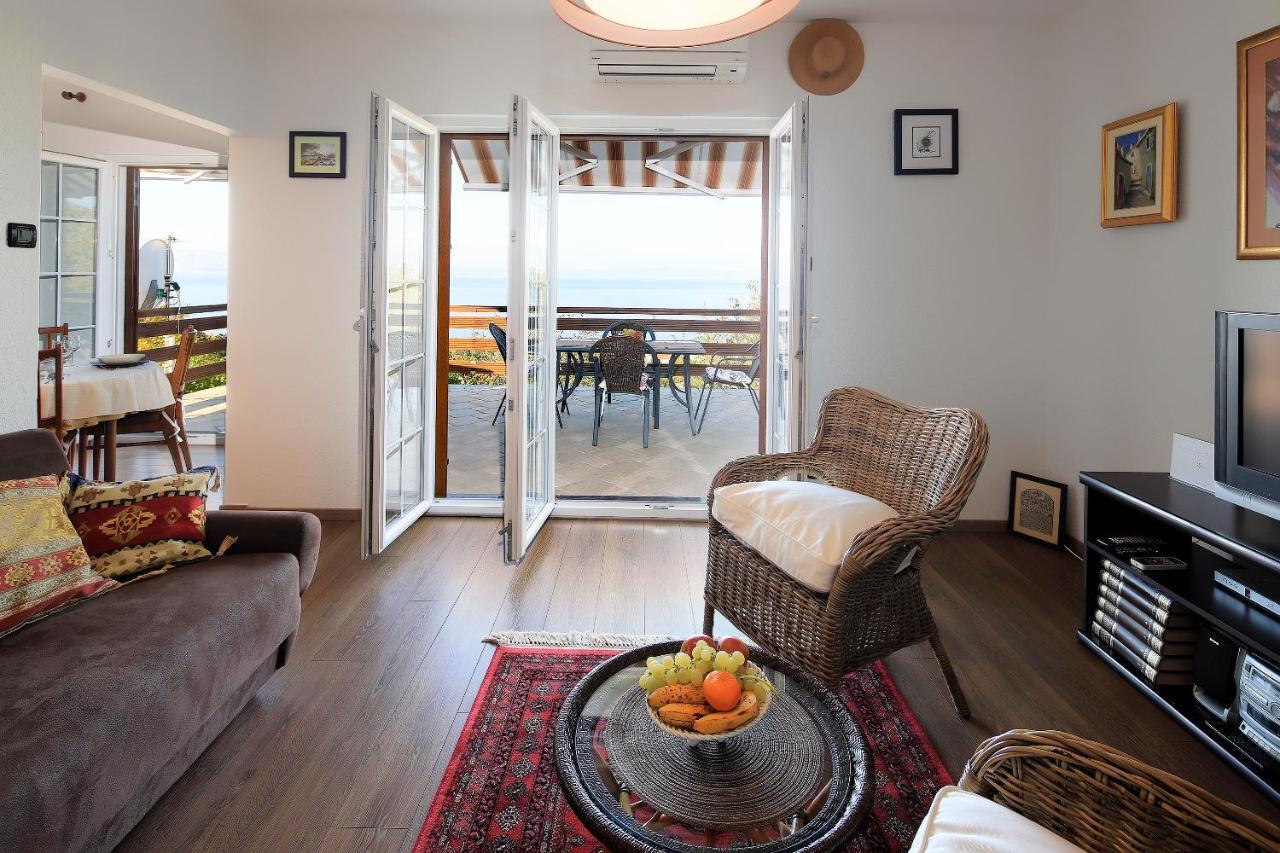 Apartment Vincent With Beautiful Sea View Terrace Klenovica Exterior foto